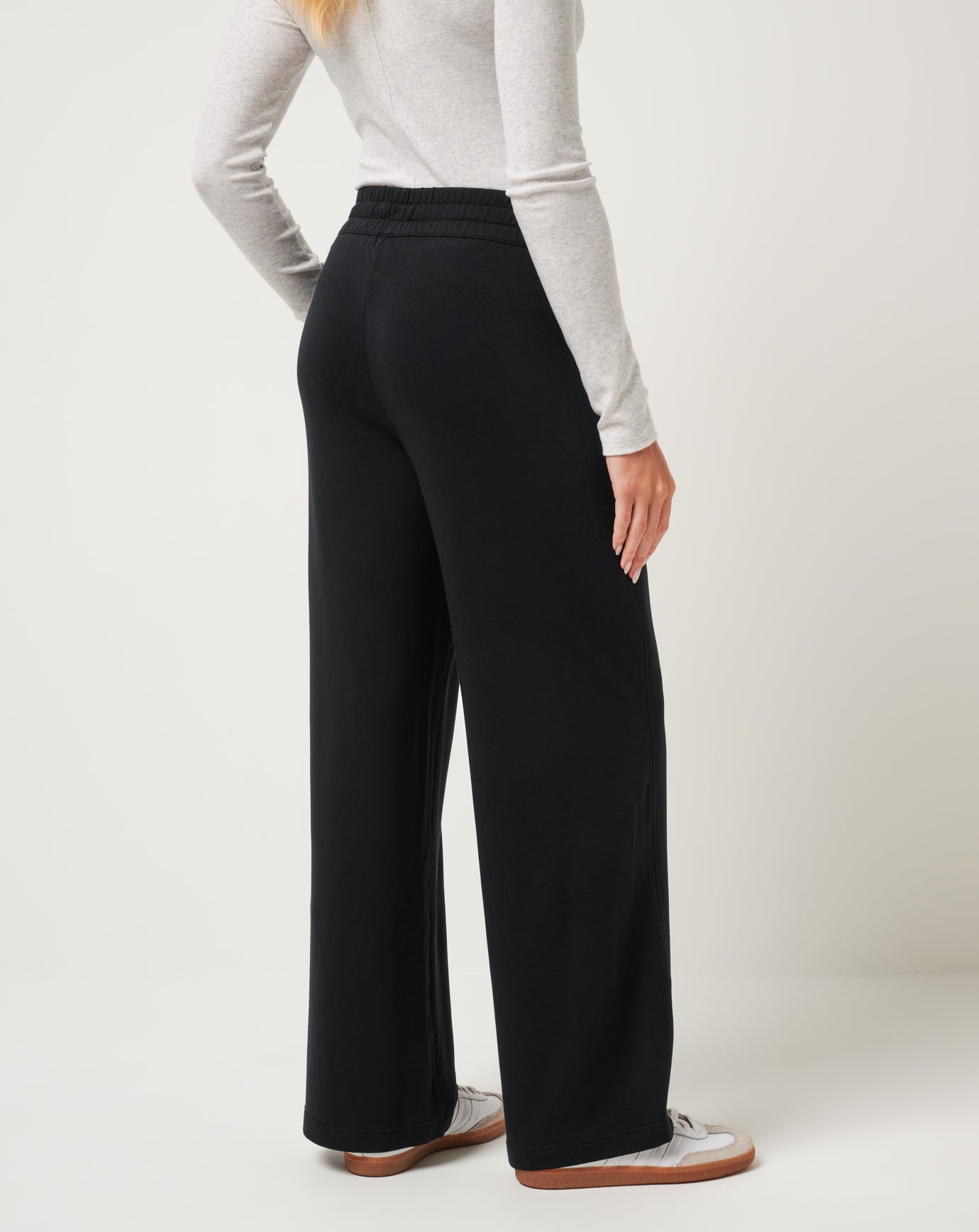 Cloud Terry Wide Leg Pant