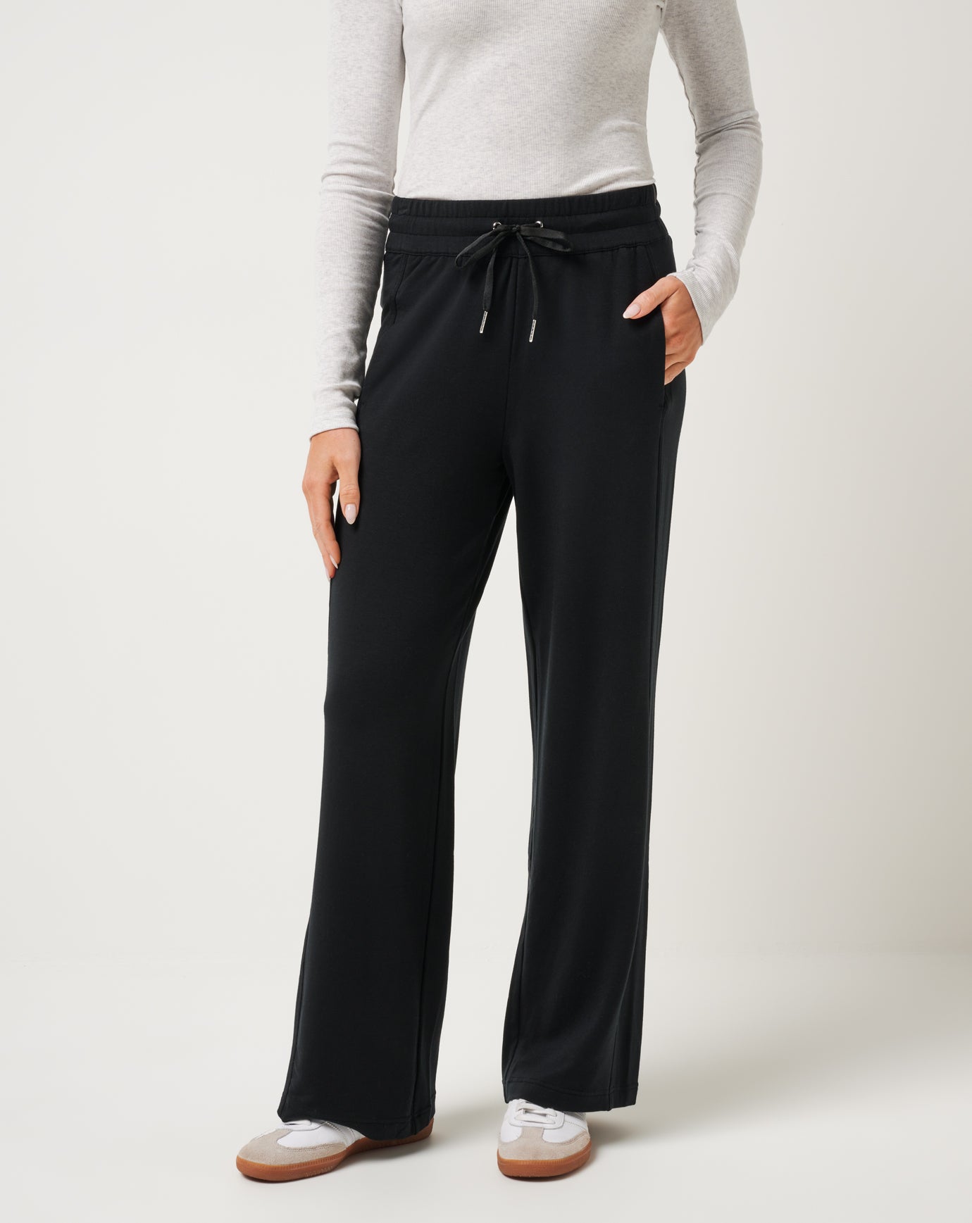 Cloud Terry Wide Leg Pant