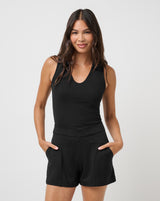 Friday Doubleknit Sleeveless Polo