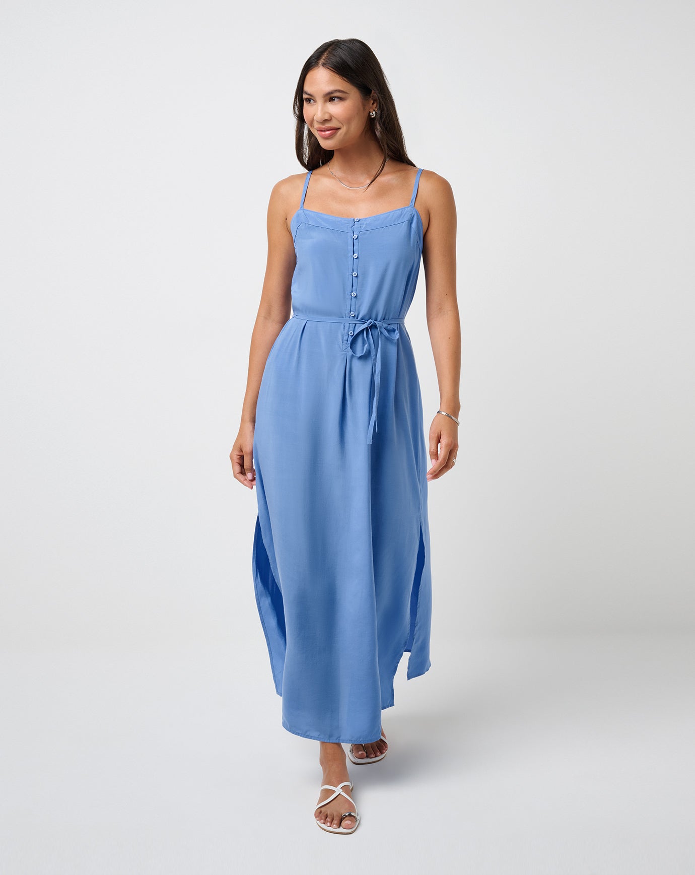 TravisMathew Women's Savanna Tank Dress 4GBL GRANADA BLUE / L TravisMathew Women's Savanna Tank Dress 4GBL GRANADA BLUE / L
