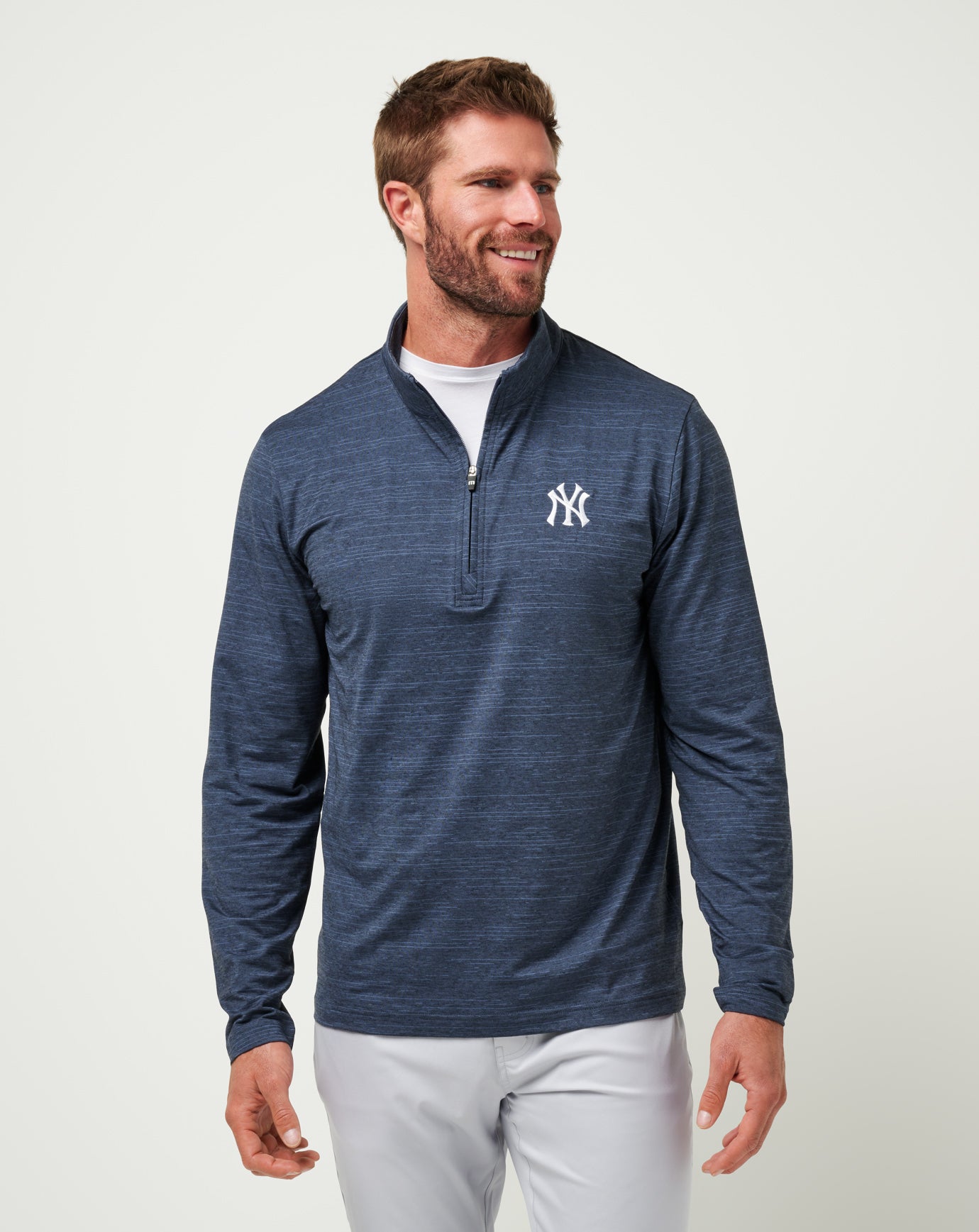 New York Yankees The Heater Quarter Zip ∣ TravisMathew
