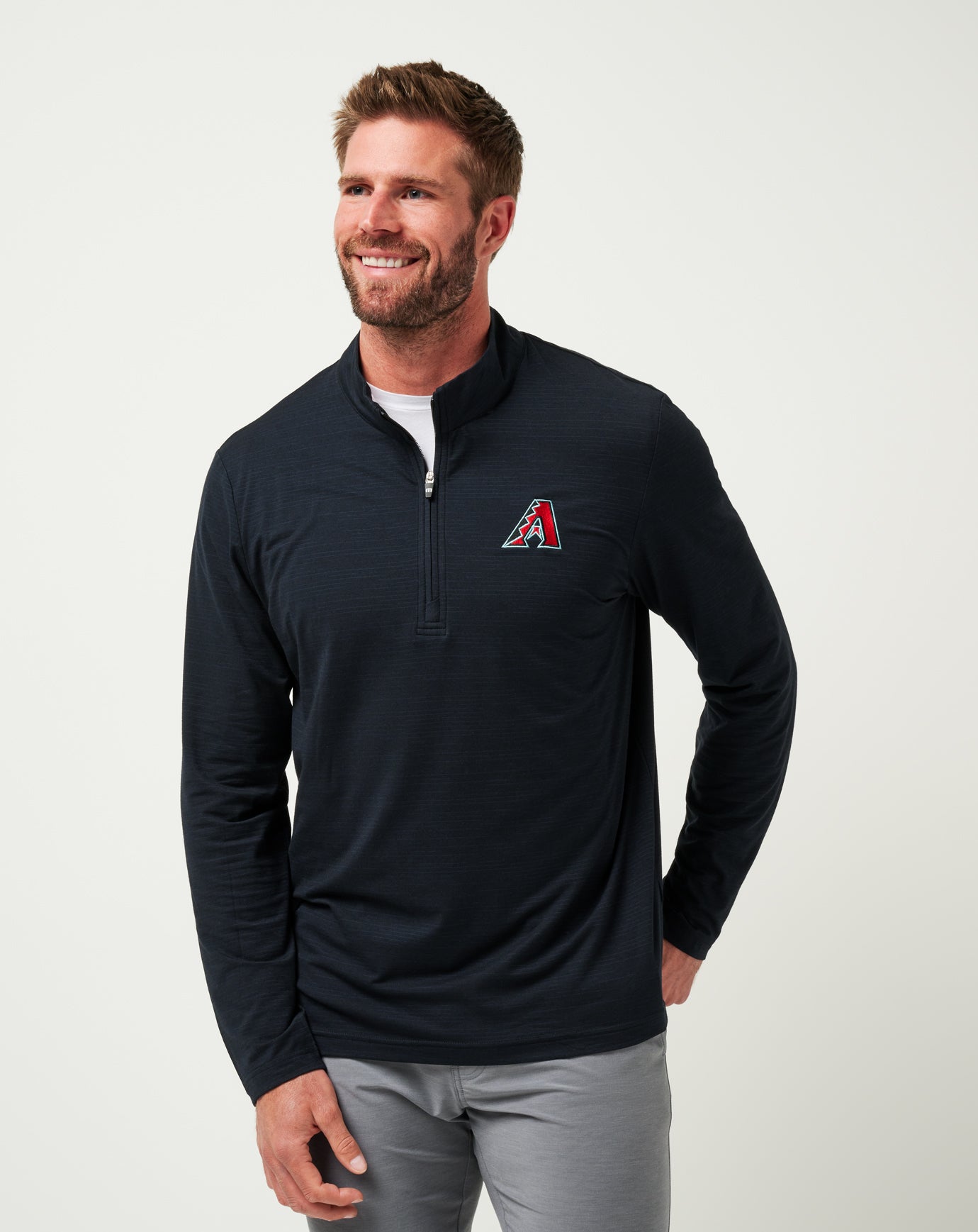 Arizona Diamondbacks The Heater Quarter Zip ∣ TravisMathew