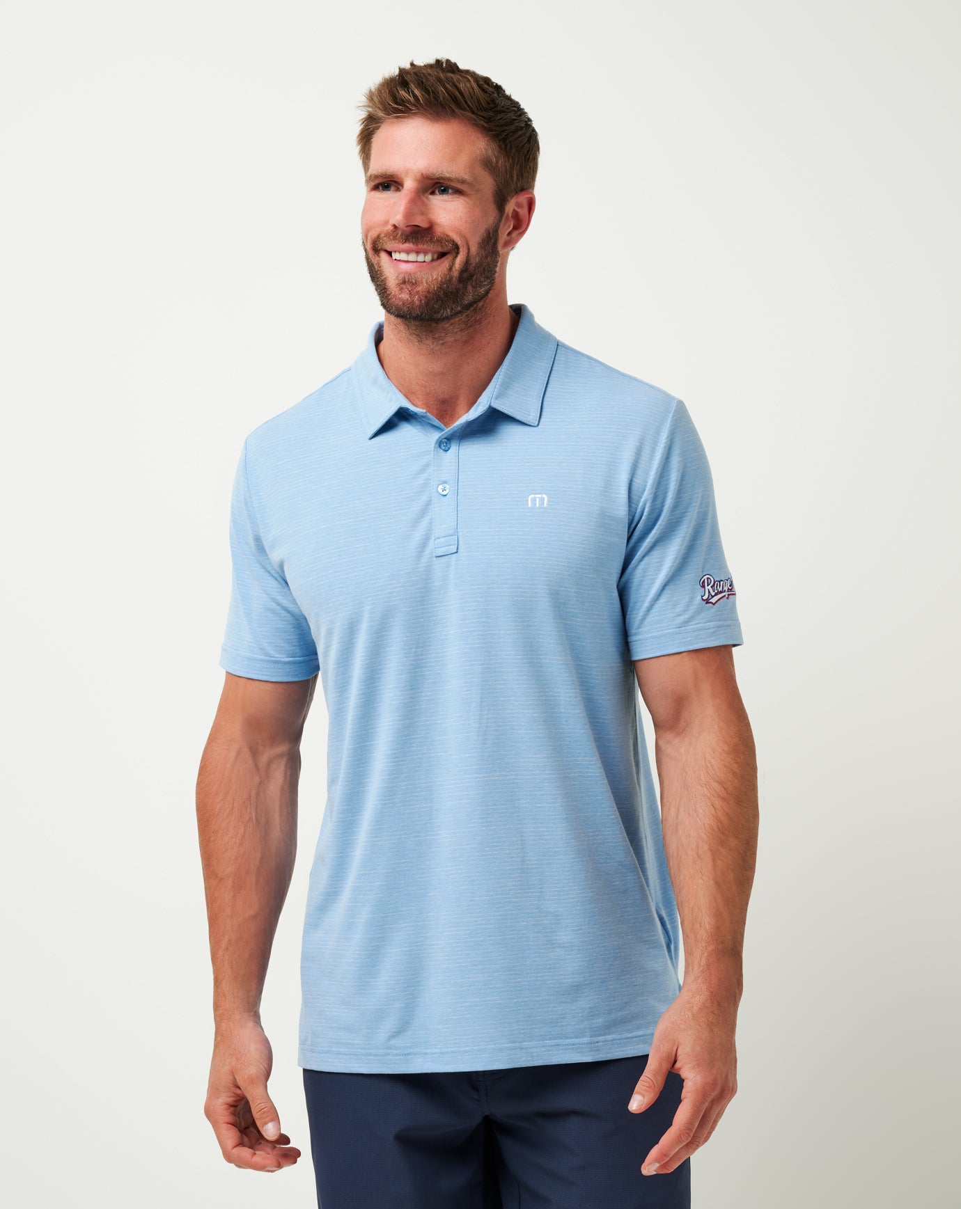 Texas Rangers The Heater Polo ∣ TravisMathew