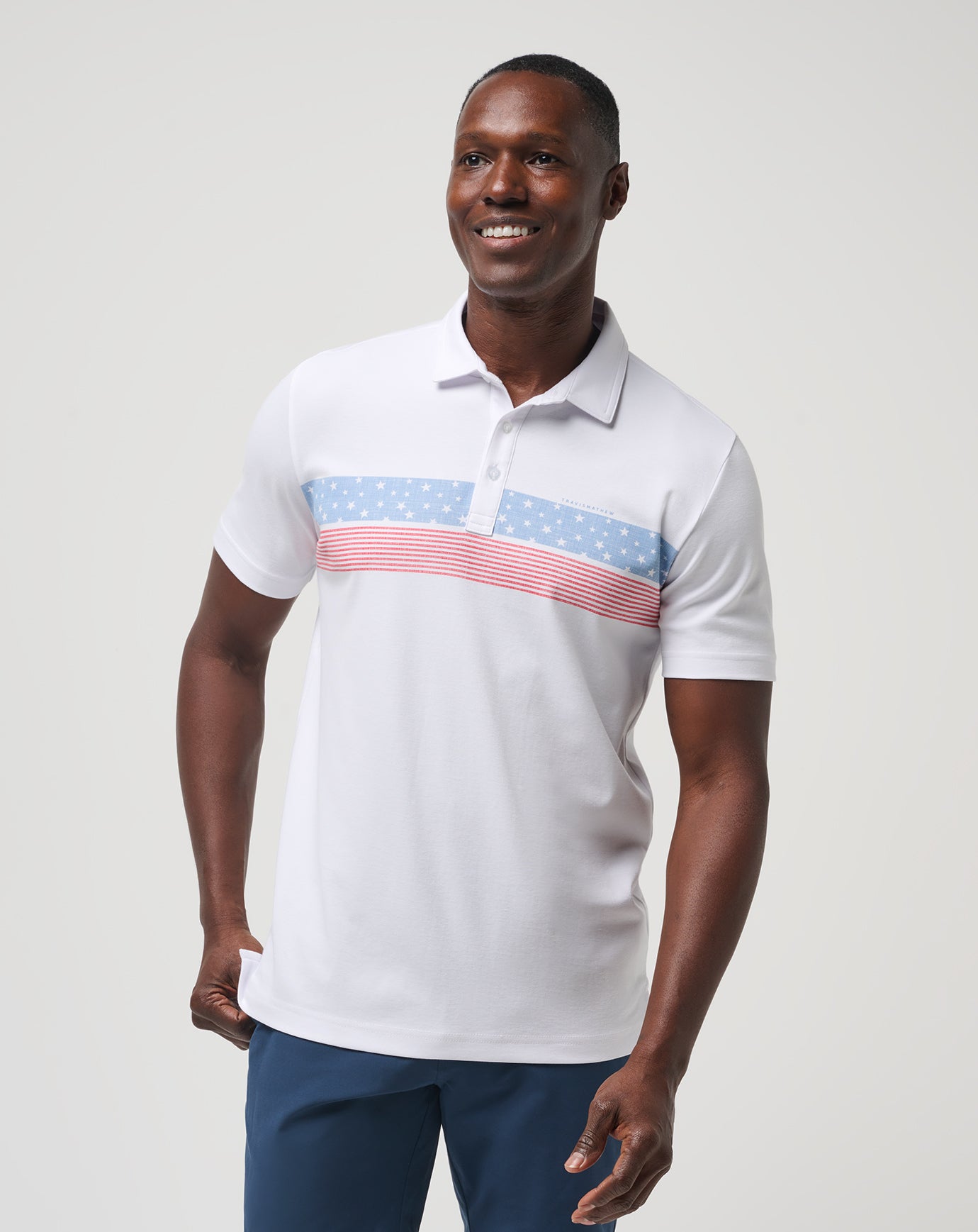 Merica Polo ∣ TravisMathew