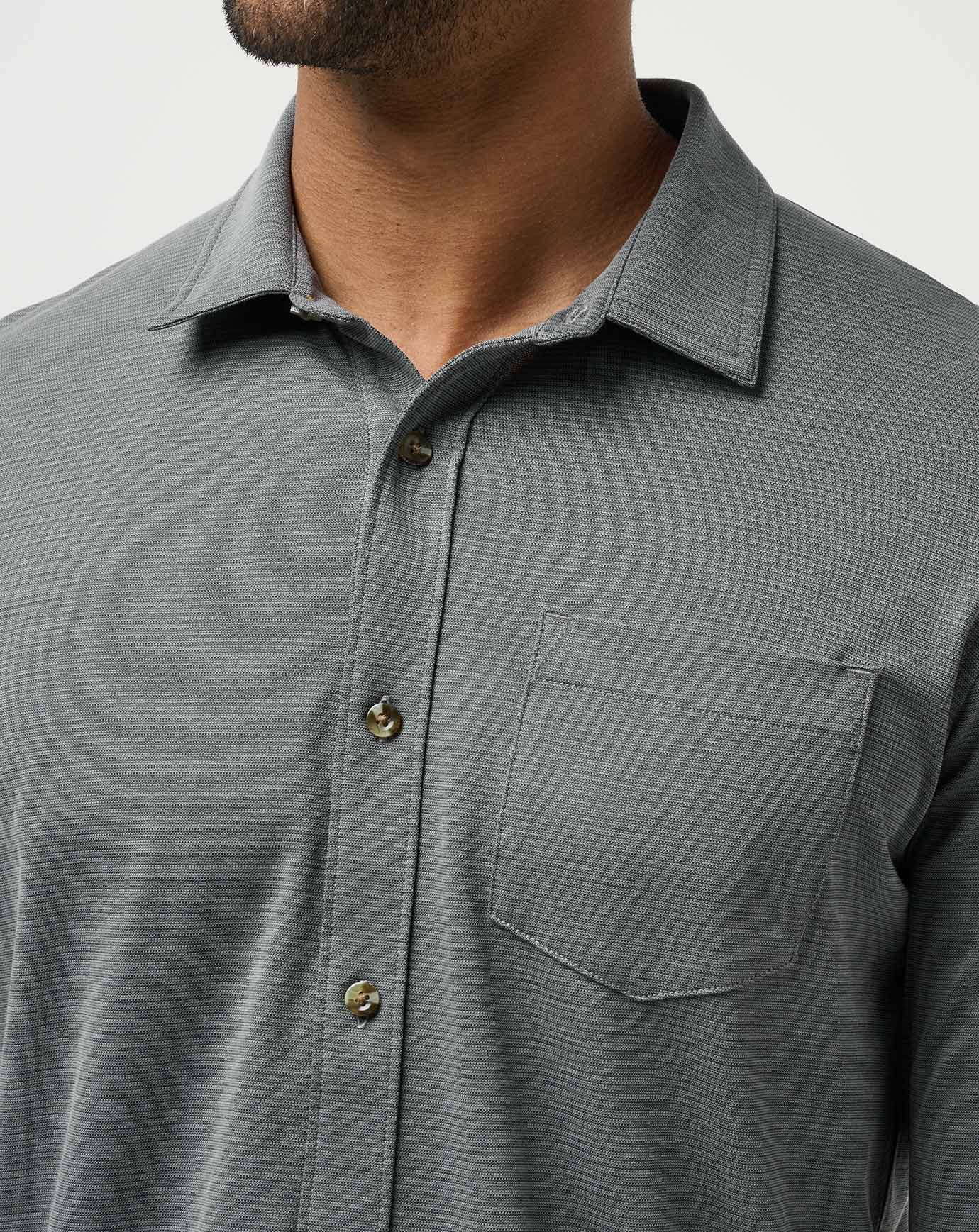 Evening Bonfire Button-Up