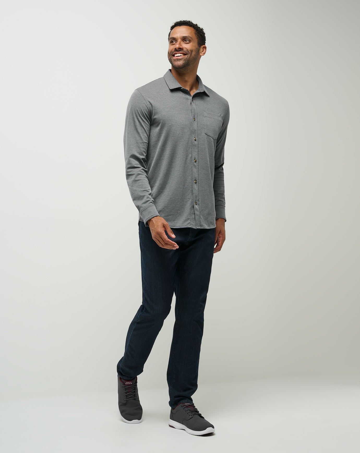 Evening Bonfire Button-Up