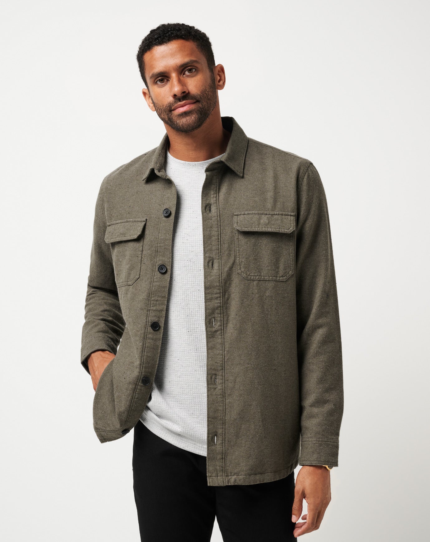 Halfway There Shirt Jacket ∣ TravisMathew