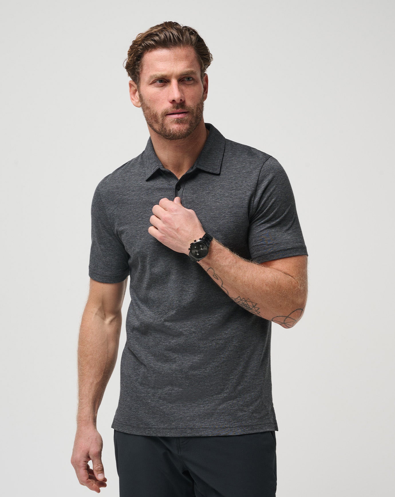 The Zinna No Logo Polo ∣ TravisMathew
