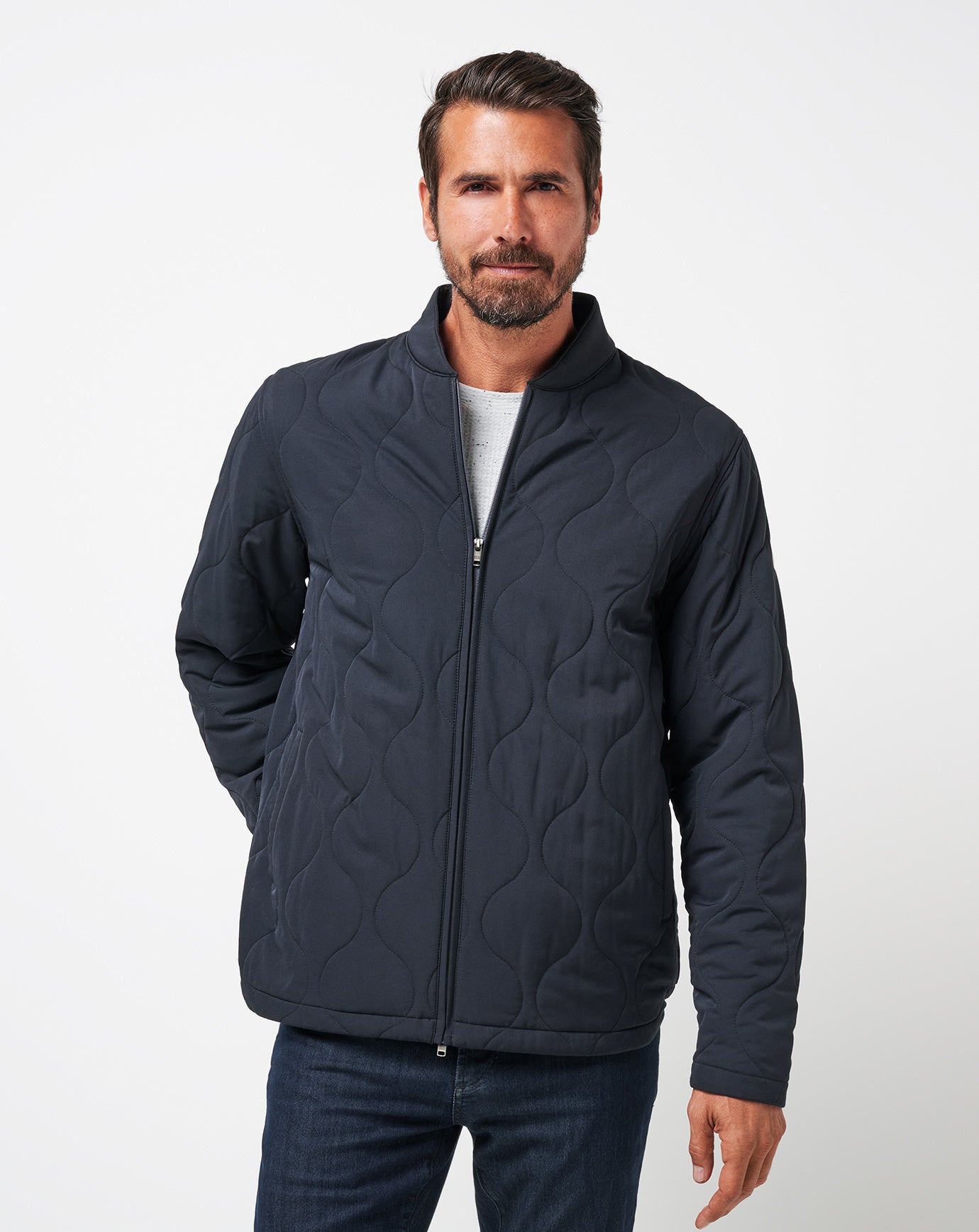 TRAVISMATHEW ネイビー ジャケット XLサイズ TRAVISMATHEW ネイビー ジャケット XLサイズ