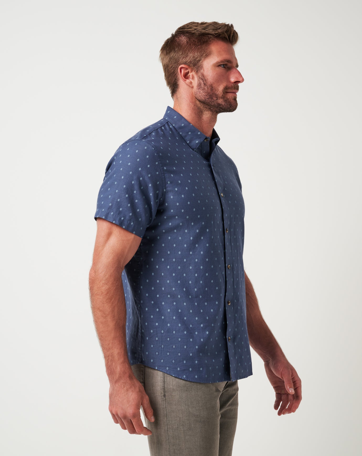 Early Check In Button-Up