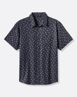 Techwoven Grey Wind Button-Up