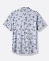 Knit Flourish Button-Up