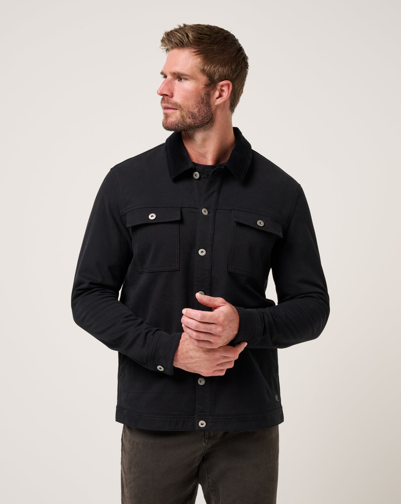 Cloud Denim Cord Jacket ∣ TravisMathew