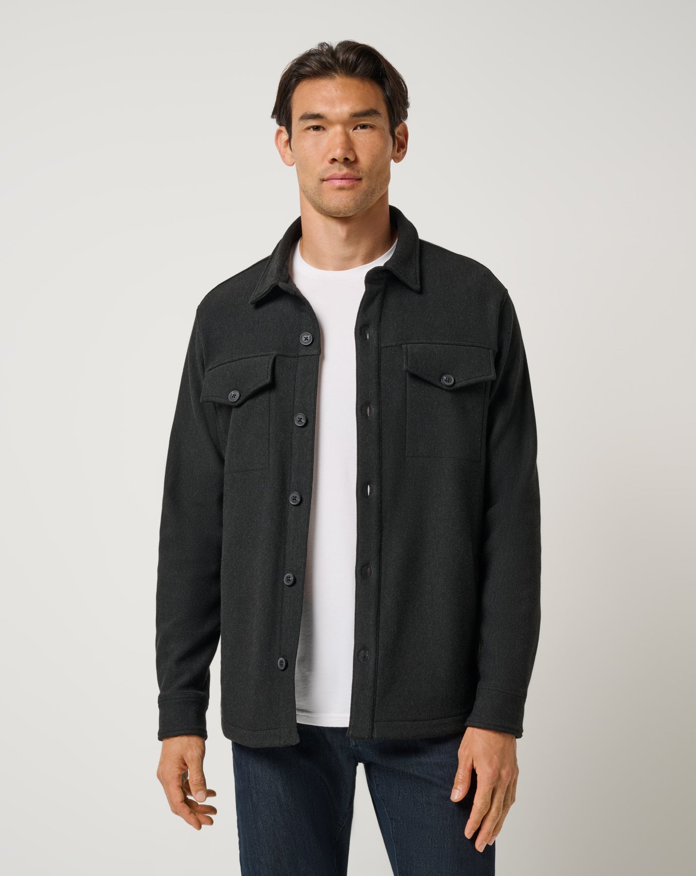 Are We There Yet Shirt Jacket ∣ TravisMathew