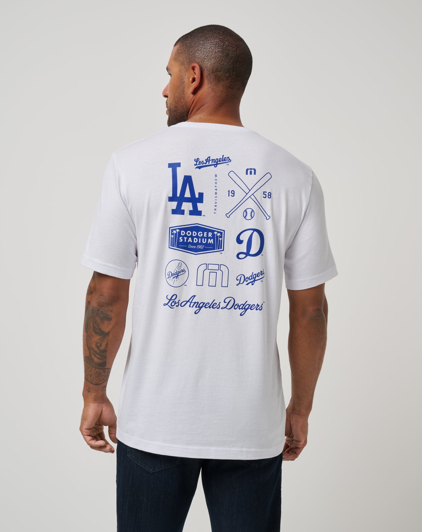 Los Angeles Dodgers Friendly Rivalry Tee ∣ TravisMathew