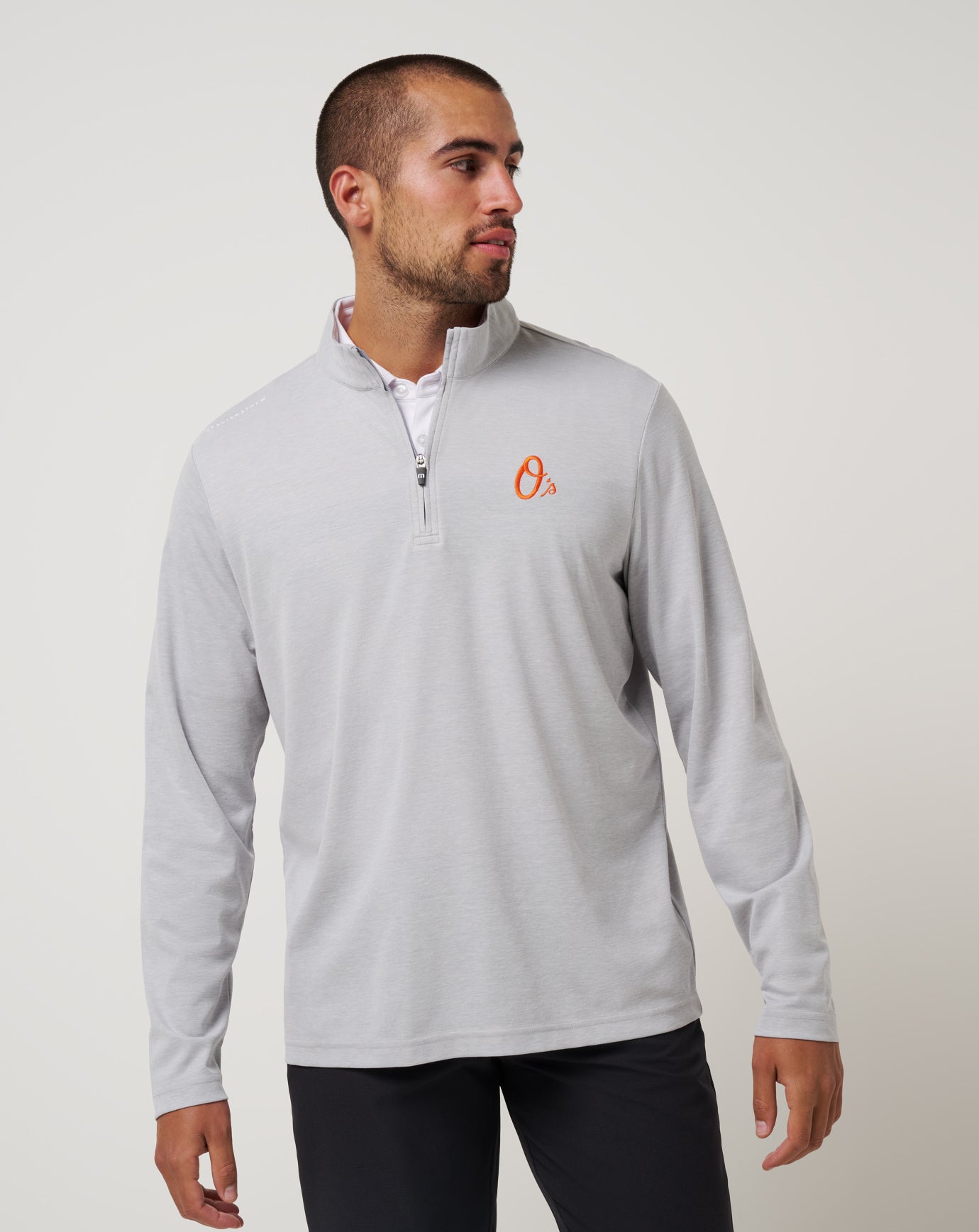 Baltimore Orioles Time To Tailgate Quarter Zip ∣ TravisMathew