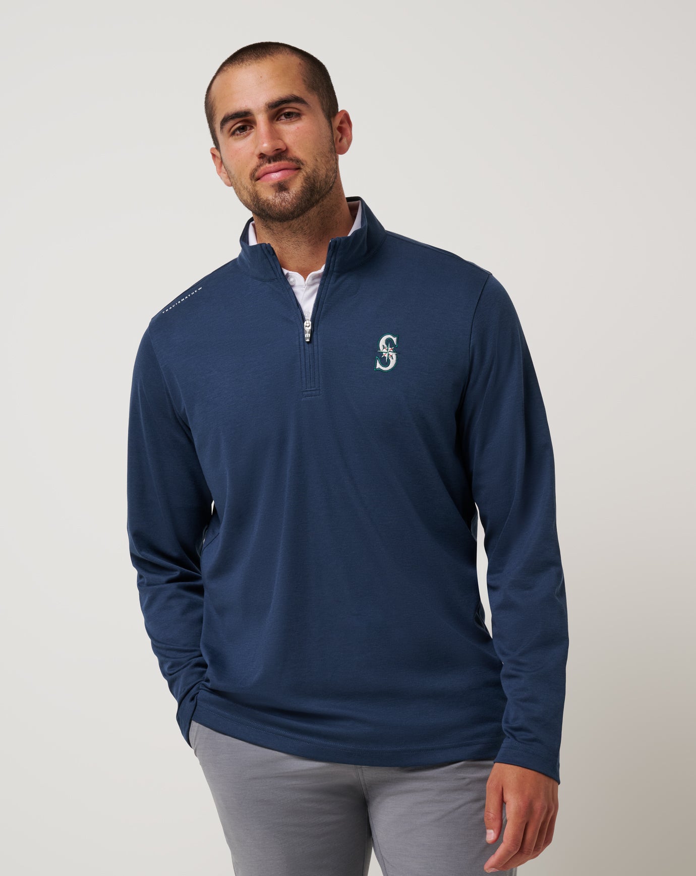 Seattle Mariners Time To Tailgate Quarter Zip ∣ TravisMathew