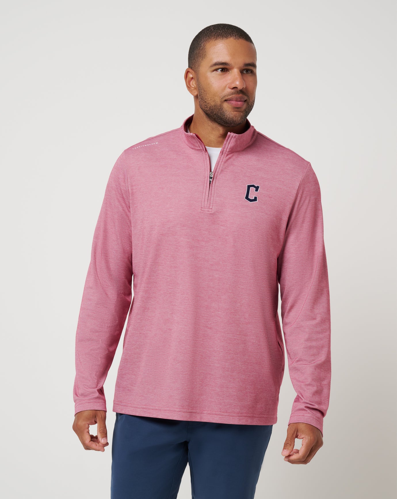 Cleveland Guardians Time To Tailgate Quarter Zip ∣ TravisMathew