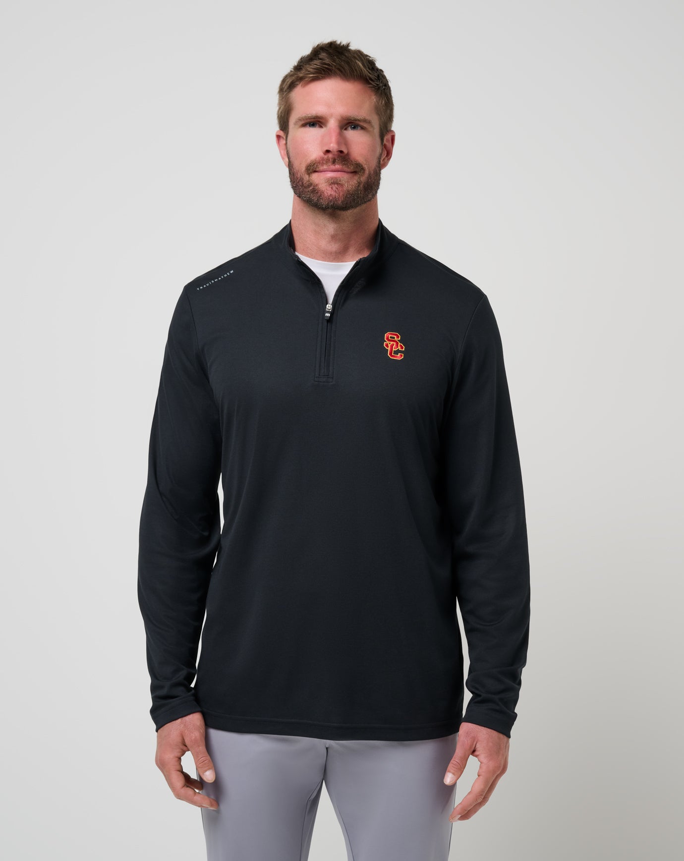 USC Time To Tailgate Quarter Zip ∣ TravisMathew
