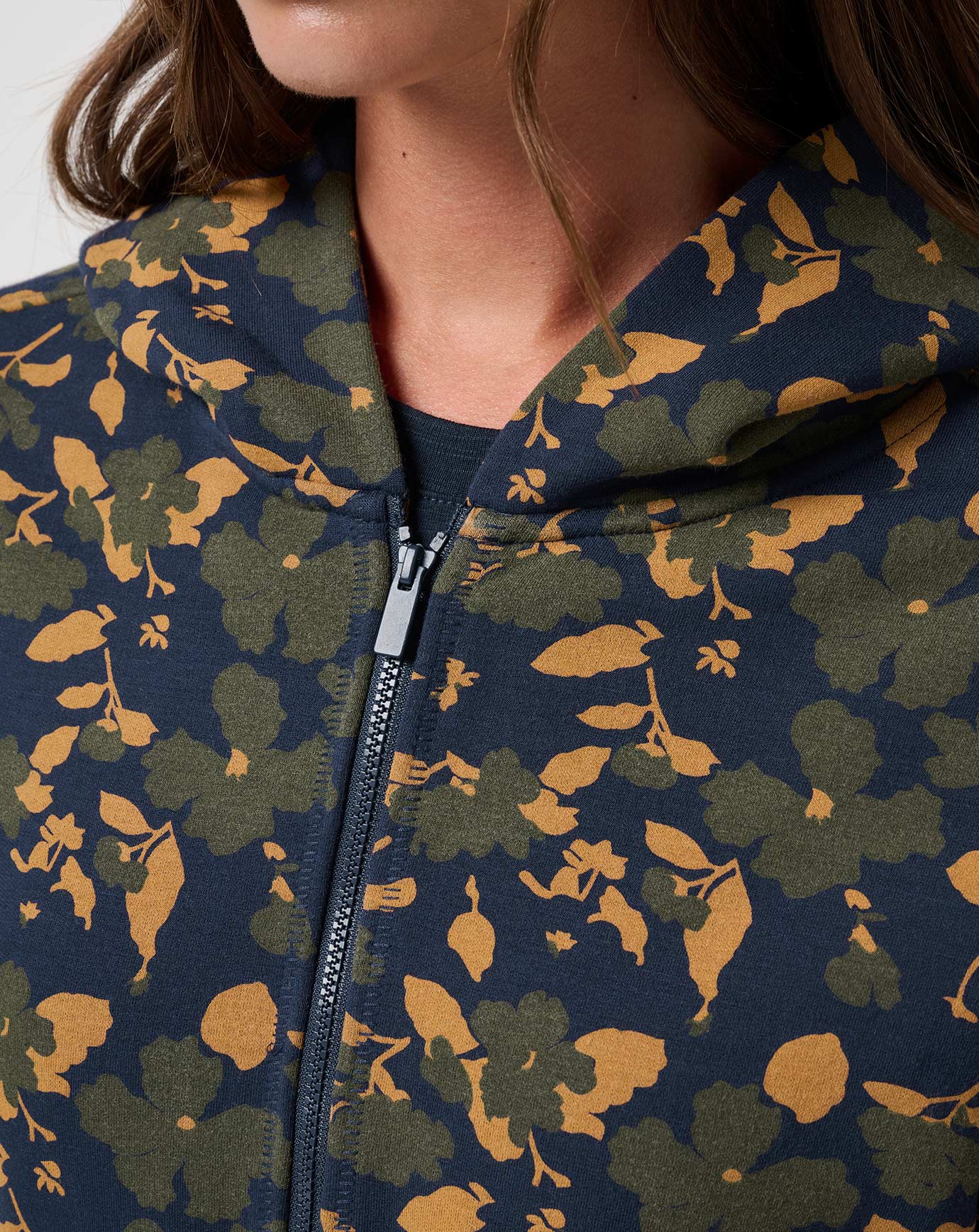 Cloud Fleece Printed Hood