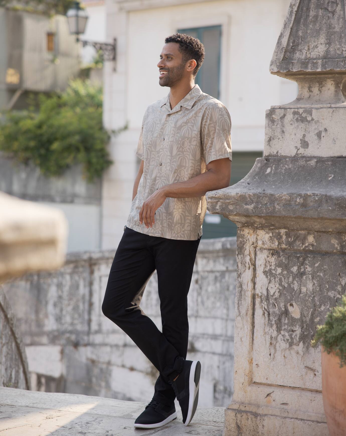 Desert Sun Button-Up