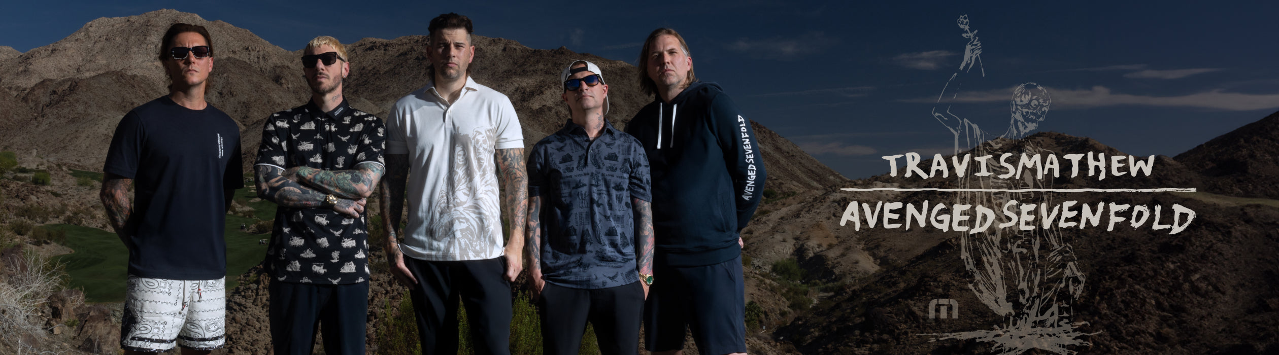 TM x Avenged Sevenfold ∣ TravisMathew