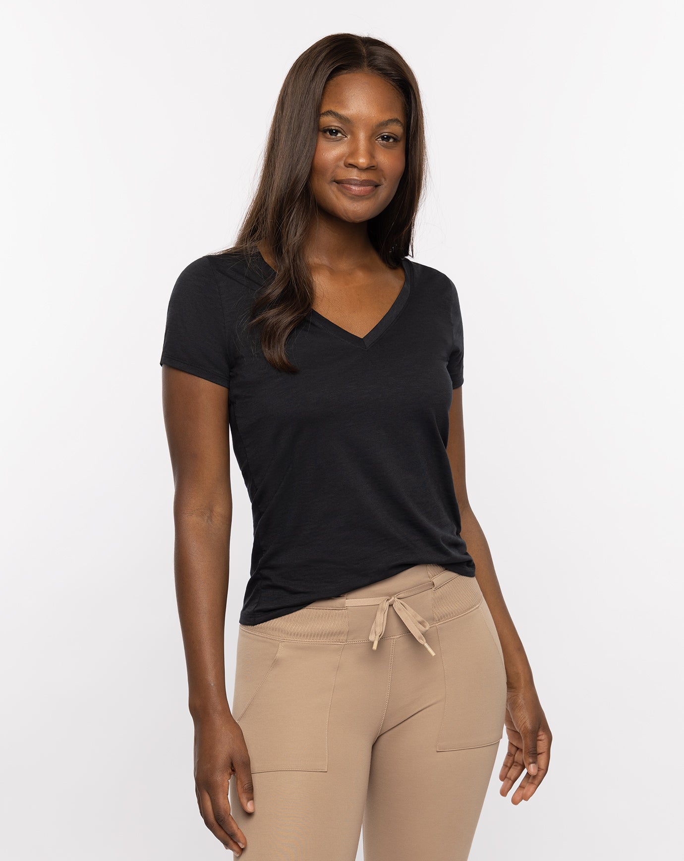 Day Or Night V-Neck Tee