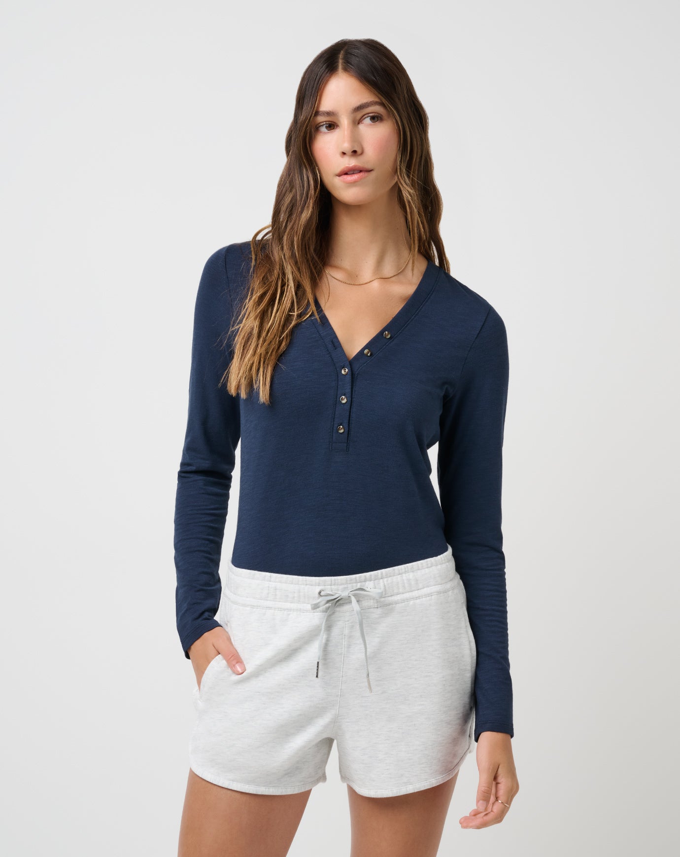 Cloud Jersey Henley image 1