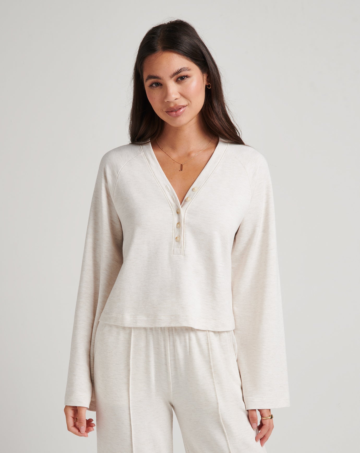 Los Altos Cloud French Terry Top