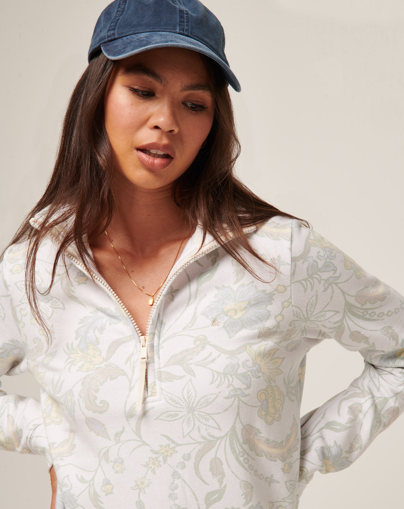 Day On The Bay Cloud Fleece Half Zip