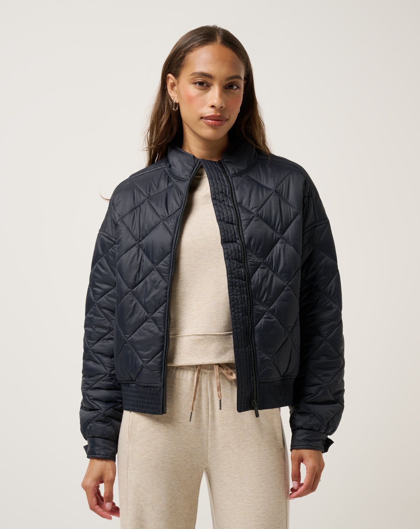 Lights At Night Quilted Jacket image 6
