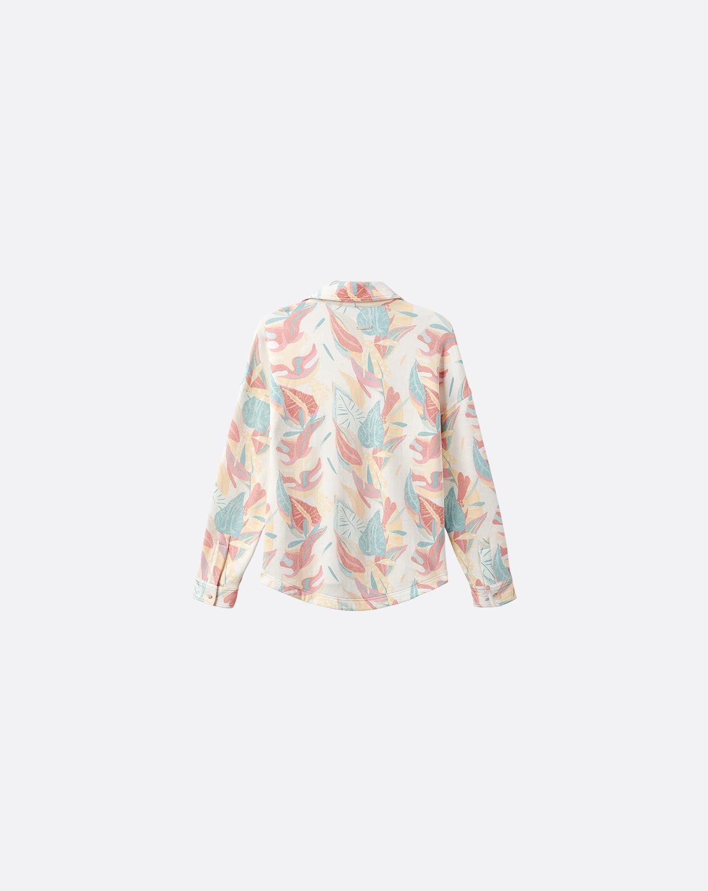 Vacay And Rose Cloud Fleece Shacket image 2