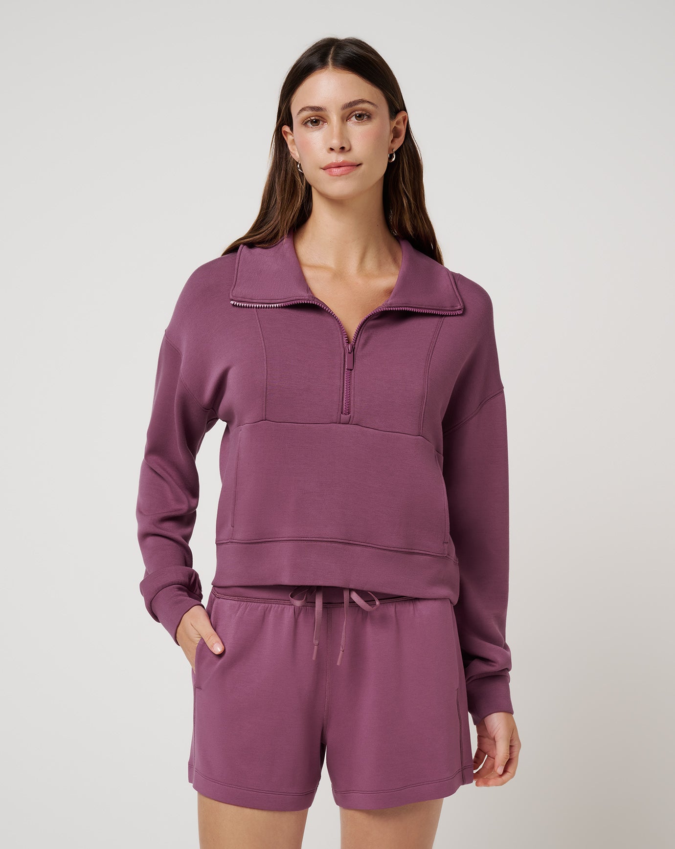 (取寄) トラヴィスマシュー レディース スカイロフト ソフト 1/2 ジップ TravisMathew women Skyloft Soft 1/2 Zip Black Skyloft Soft Half Zip ∣ TravisMathew