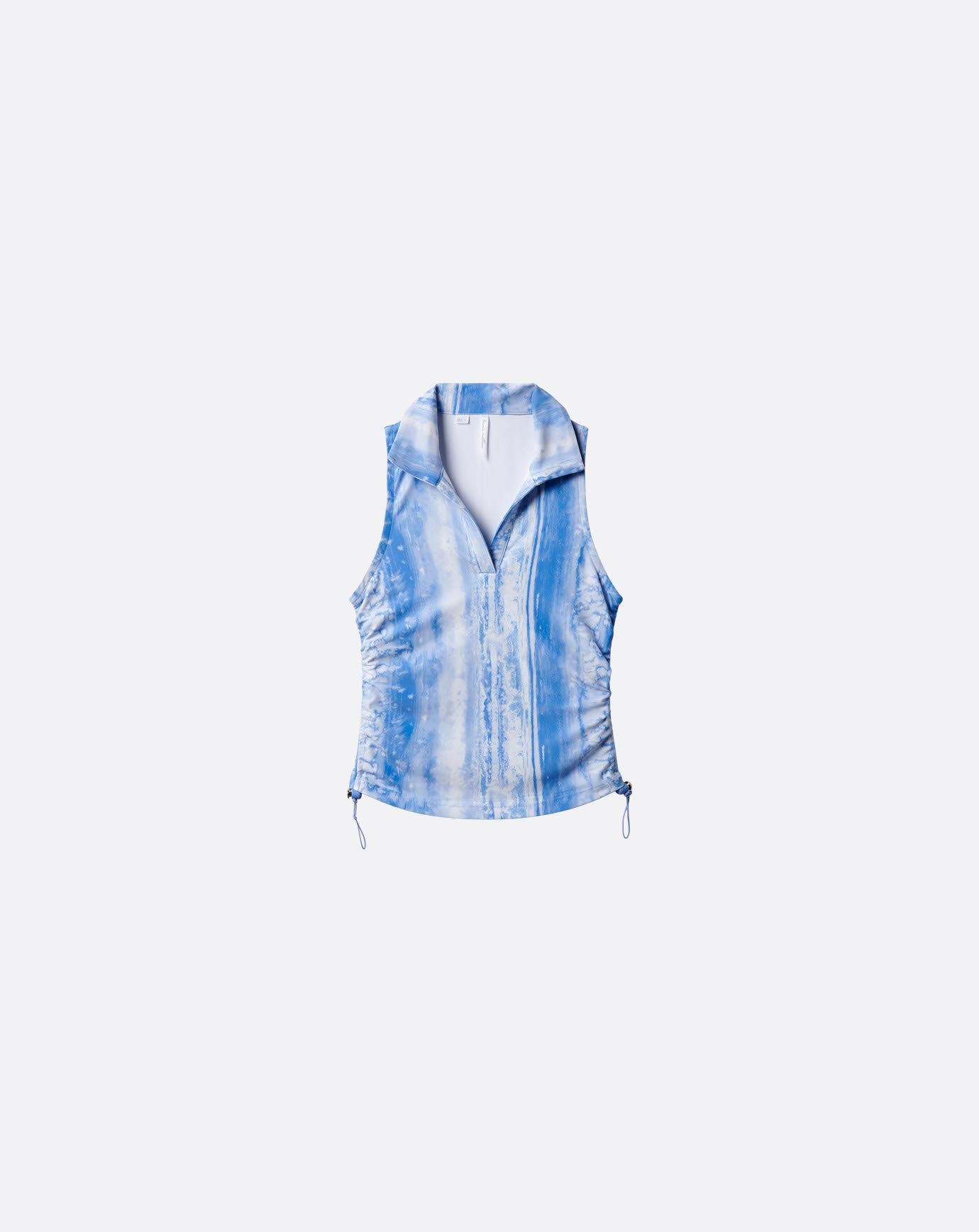 Salt Air, Don't Care Moveknit Sleeveless Polo image 3