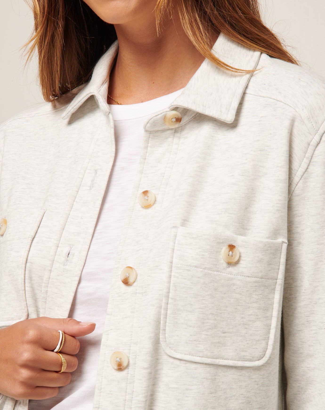 Cloud Fleece Shacket ∣ TravisMathew