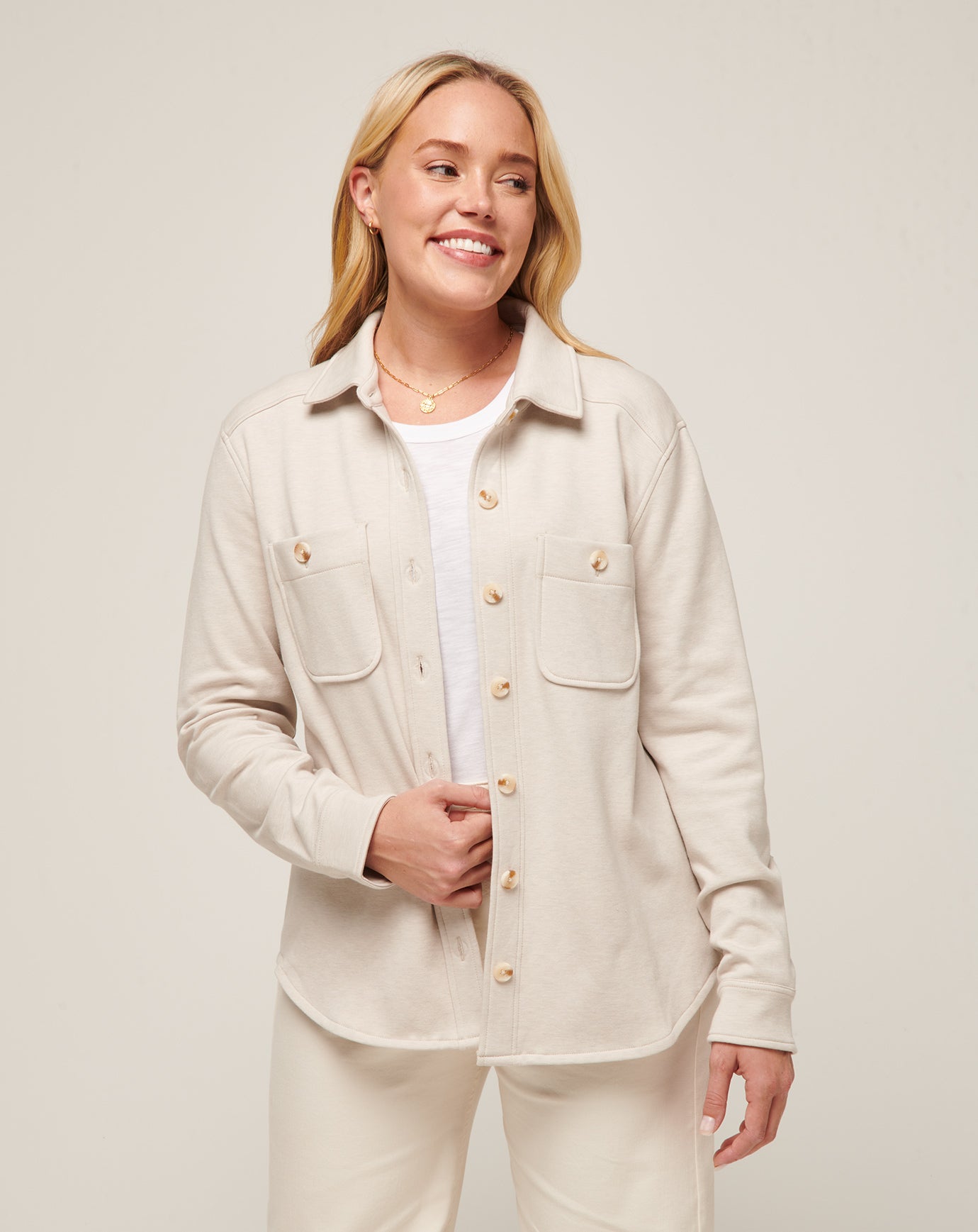 Cloud Fleece Shacket ∣ TravisMathew