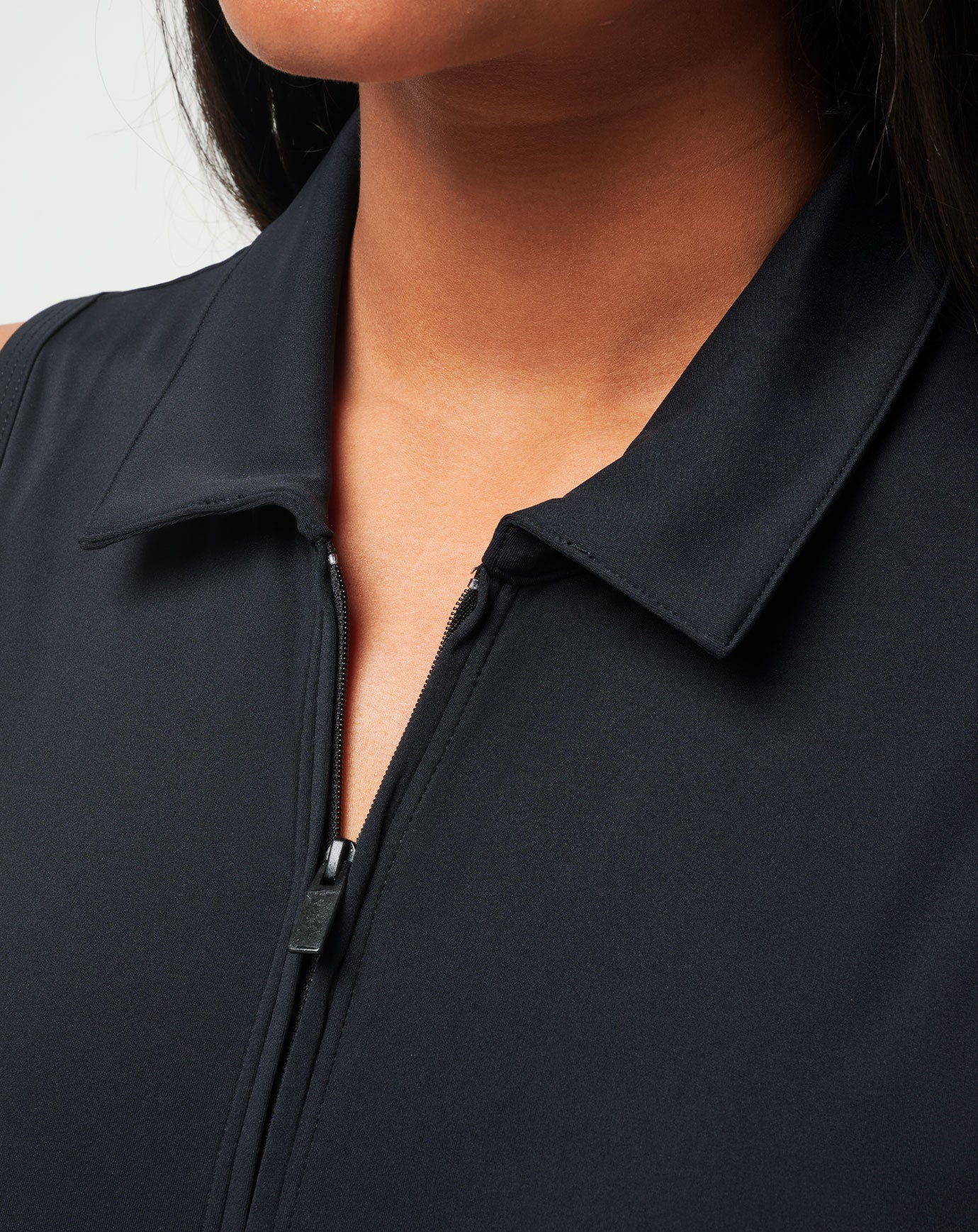 Moveknit Sleeveless Polo Dress