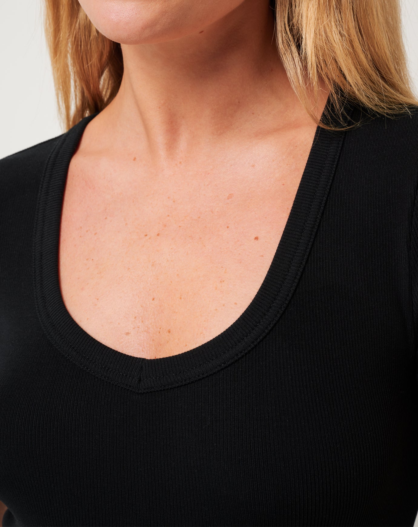 Cloud Rib Short Sleeve Top image 3
