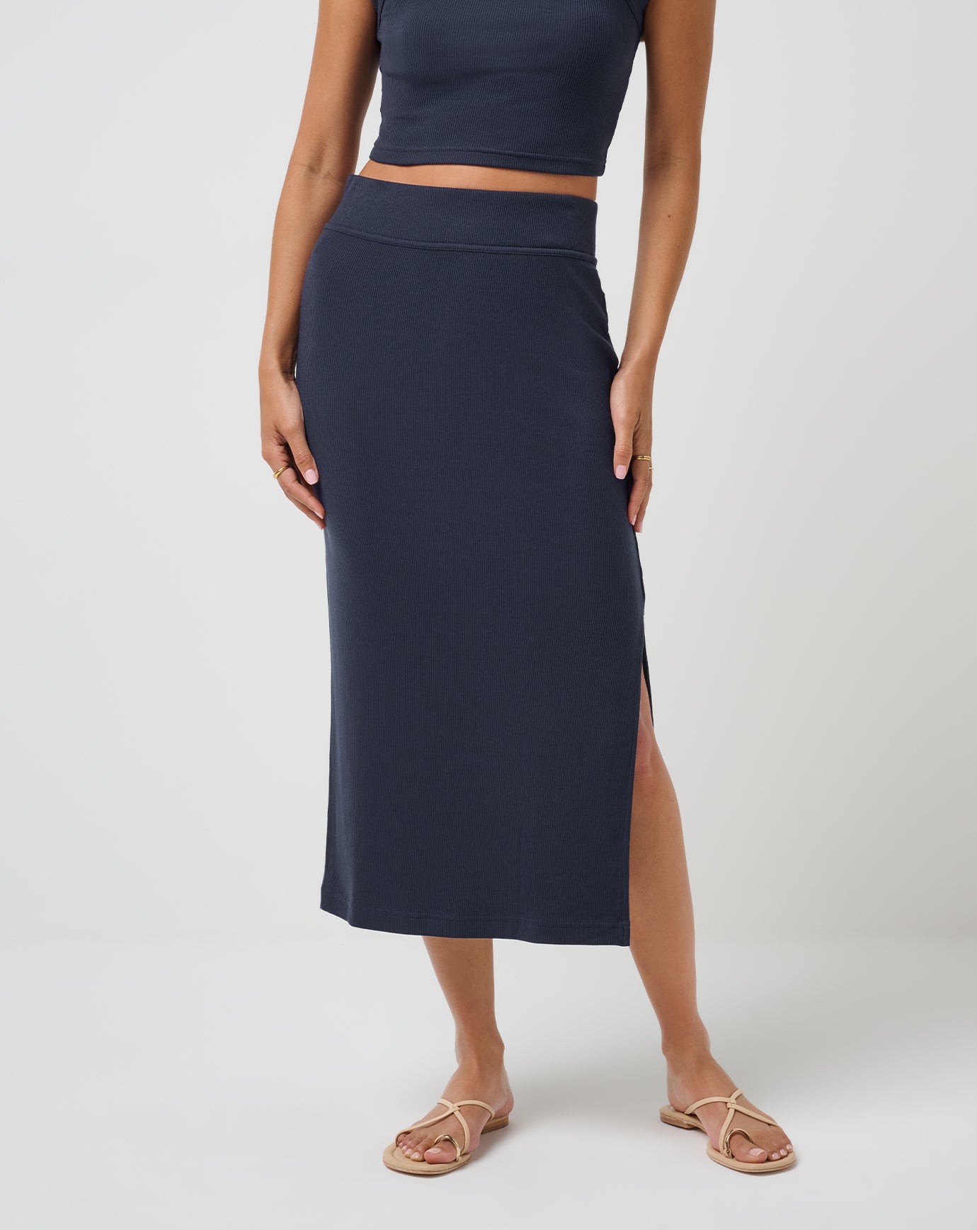 Cloud Rib Skirt