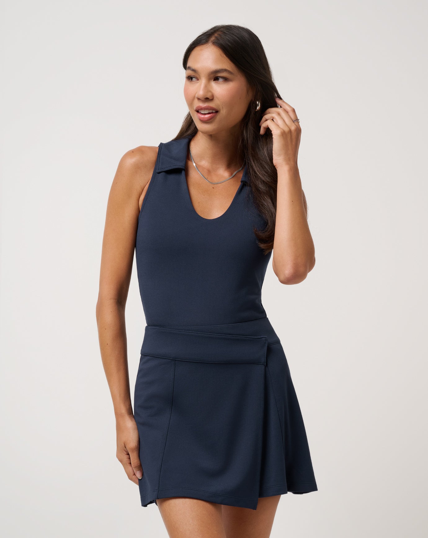 Friday Doubleknit Sleeveless Polo