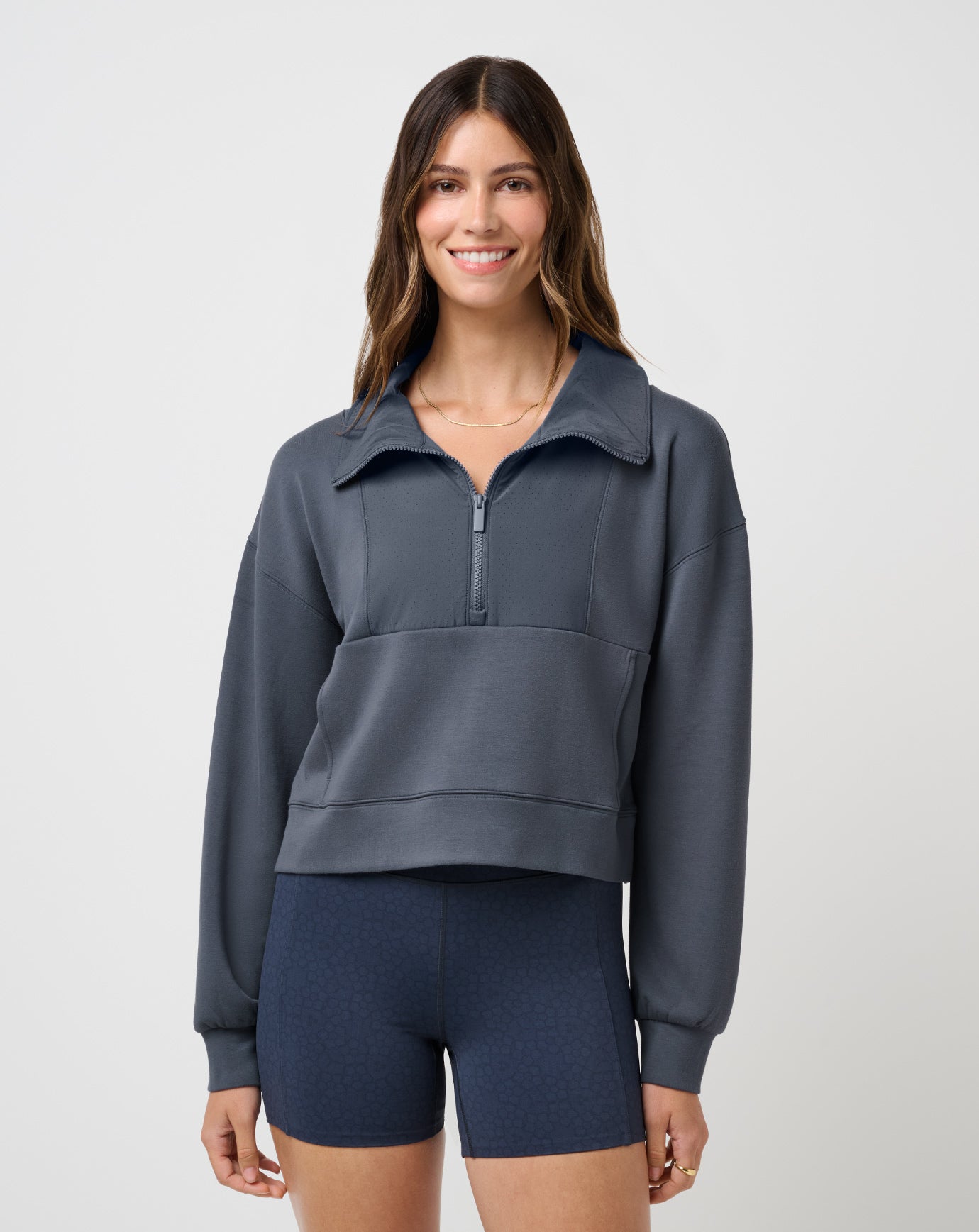 Skyloft Soft Perf Half Zip image 1