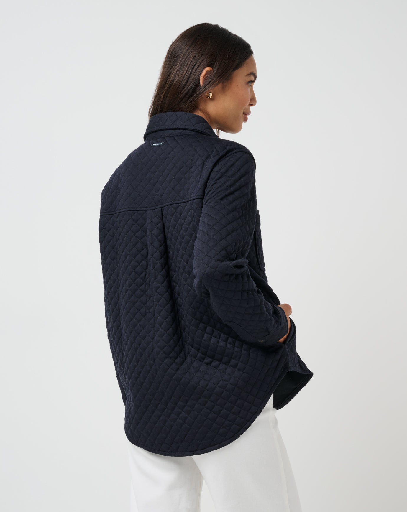 Diamond Quilted Shacket image 2