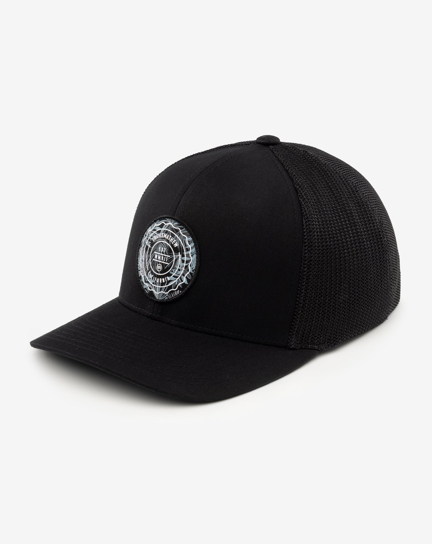 Fuct 刺繍ロゴ キャップ 黒　ロンハーマン　Oval Parody Cap The Patch Floral Snapback Hat ∣ TravisMathew