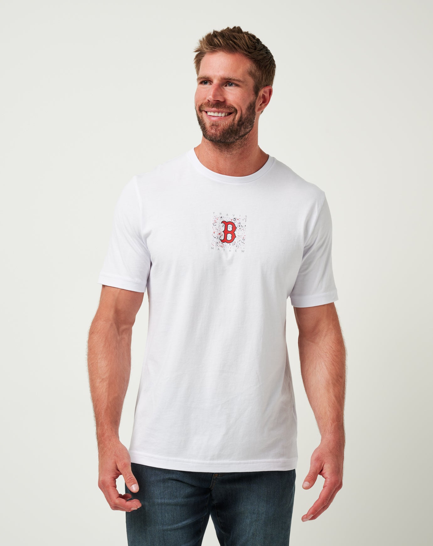Boston Red Sox In The Dugout Tee image 1