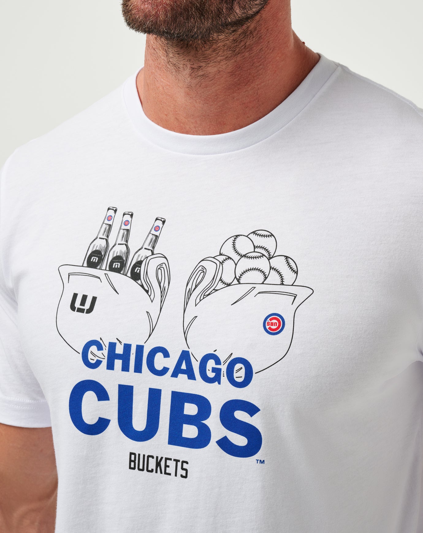 Chicago Cubs Strike One Tee image 4
