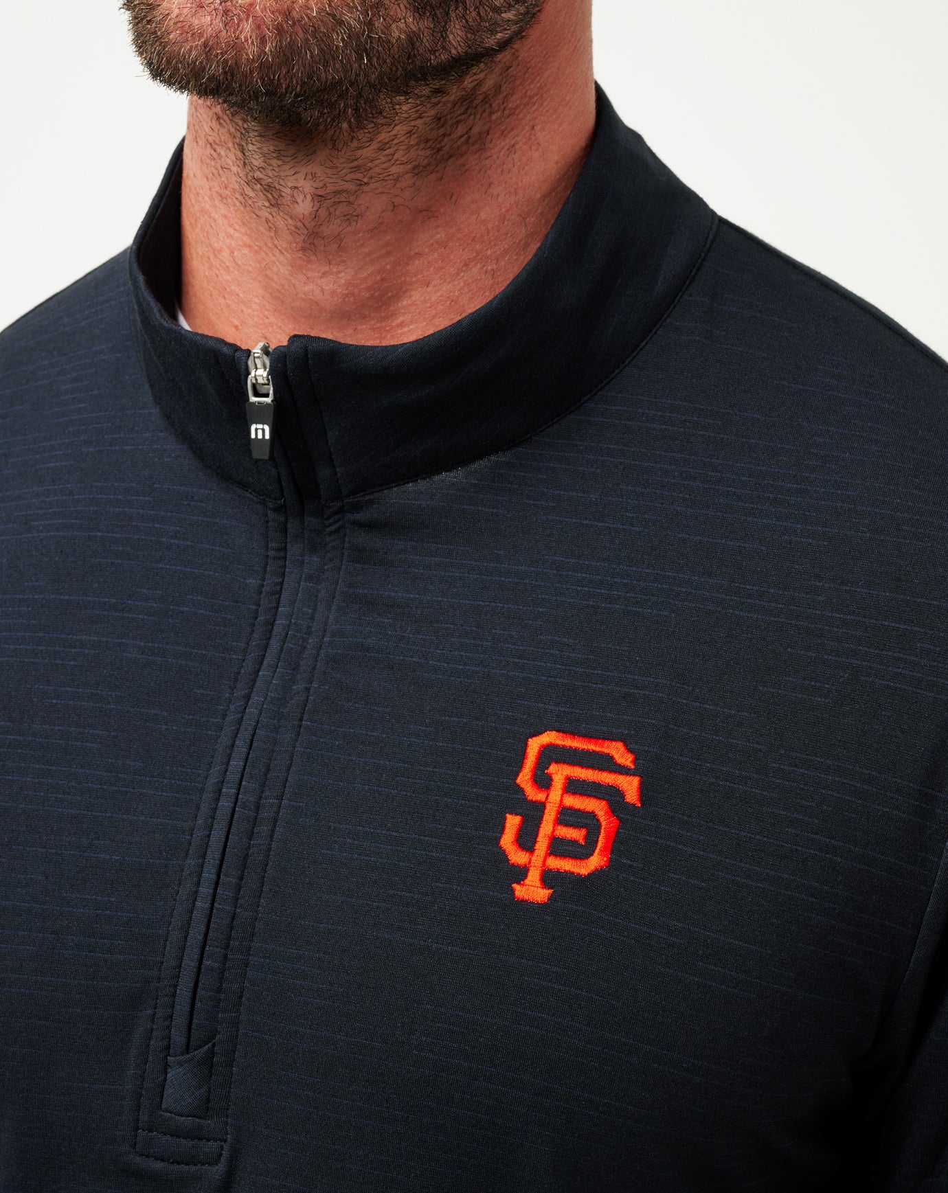 San Francisco Giants The Heater Quarter Zip ∣ TravisMathew