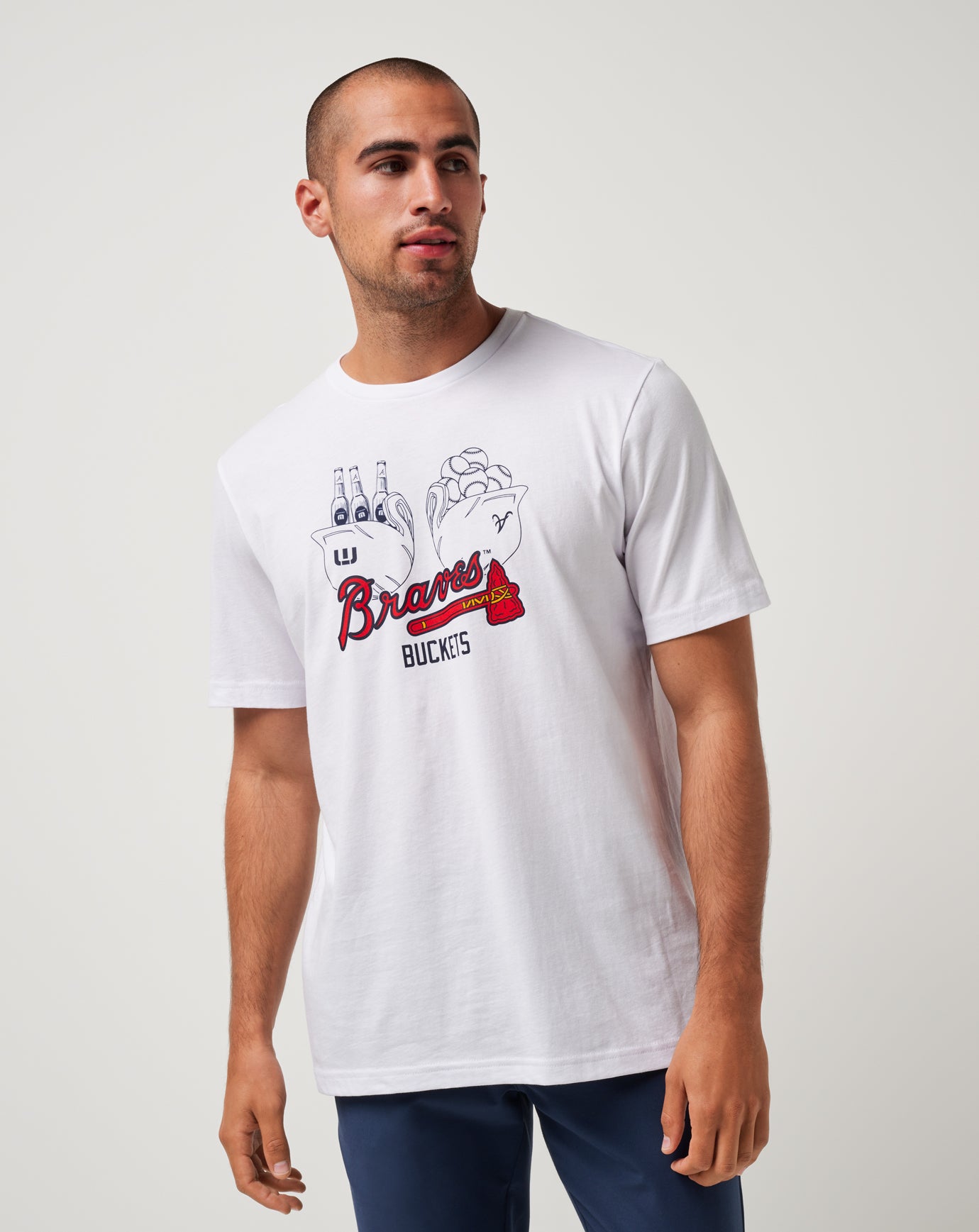 Atlanta Braves Strike One Tee image 1