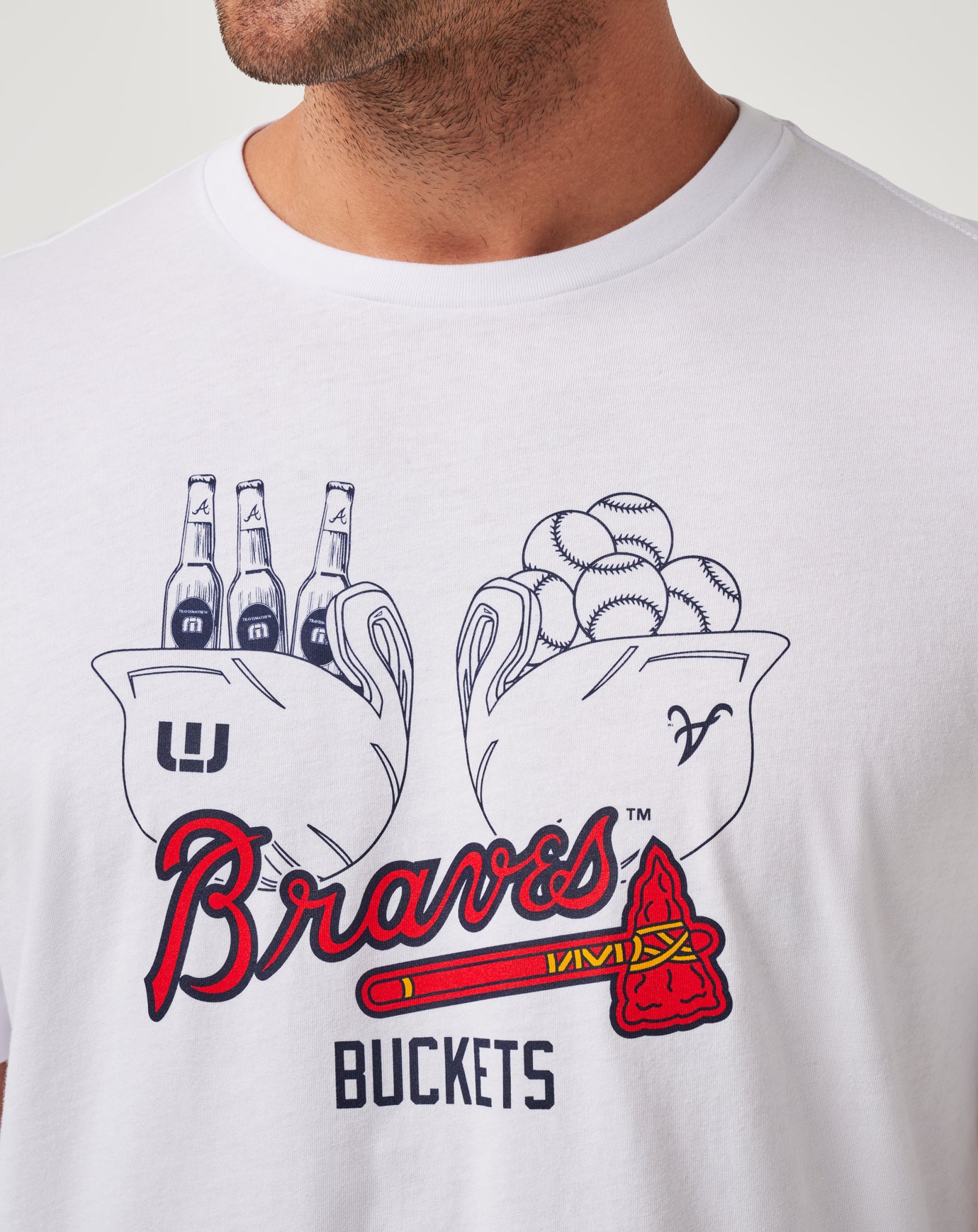 Atlanta Braves Strike One Tee image 4