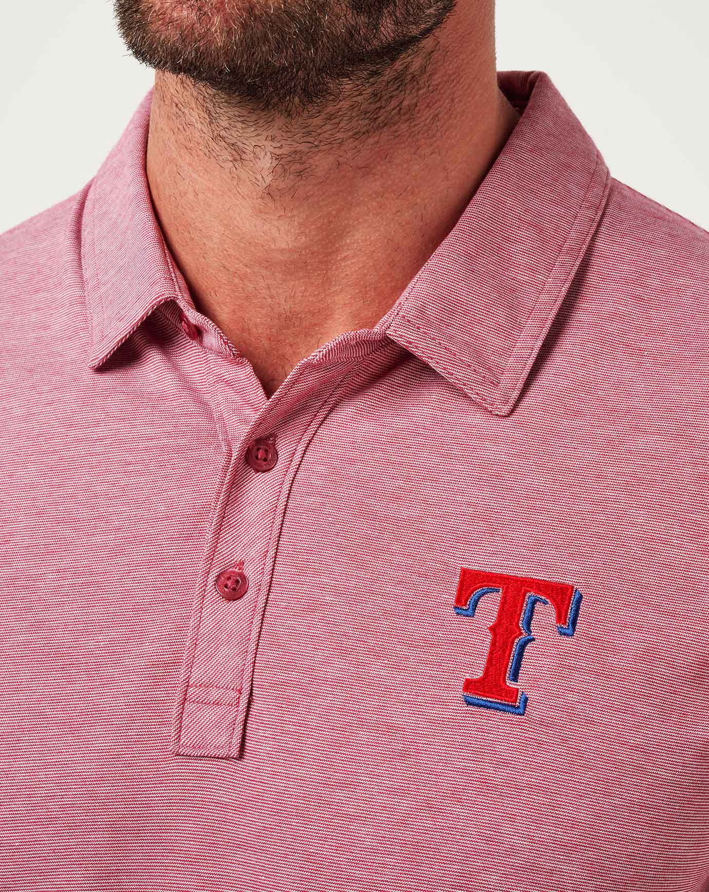 Texas Rangers The Zinna Polo ∣ TravisMathew
