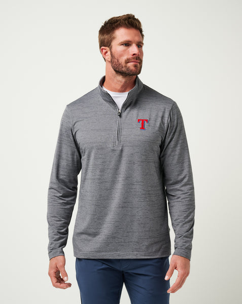 Texas Rangers The Heater Quarter Zip ∣ TravisMathew